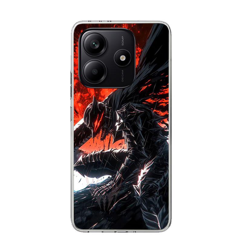 G-Guts B-Berserks Anime Phone Case For Xiaomi Redmi Note 15 14 13 12S 12 Pro Plus 11S 11E 11 11T 10S 10 Art Soft Pattern Cover R