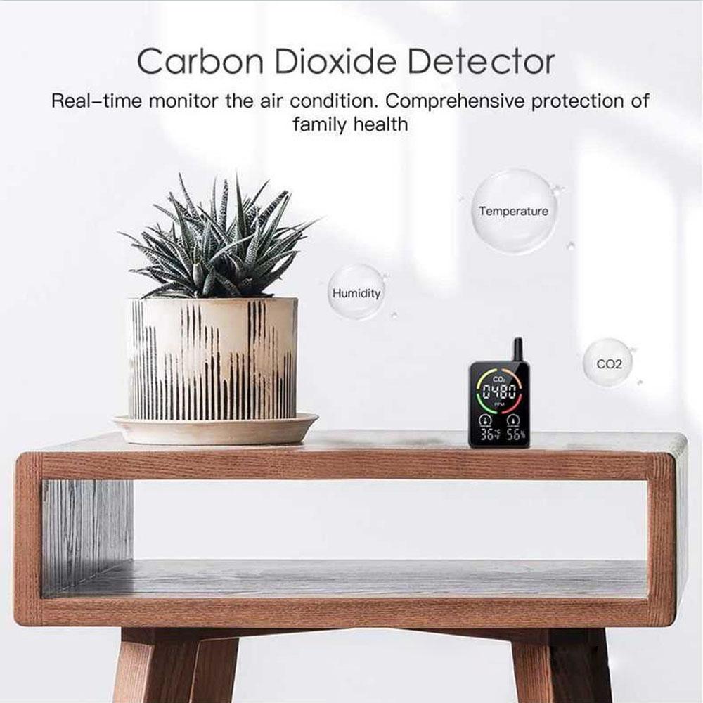 Monitor Qualità Aria Con Sensore CO2: Misura Temperatura, Umidità E TVOC Per Casa E Serra!