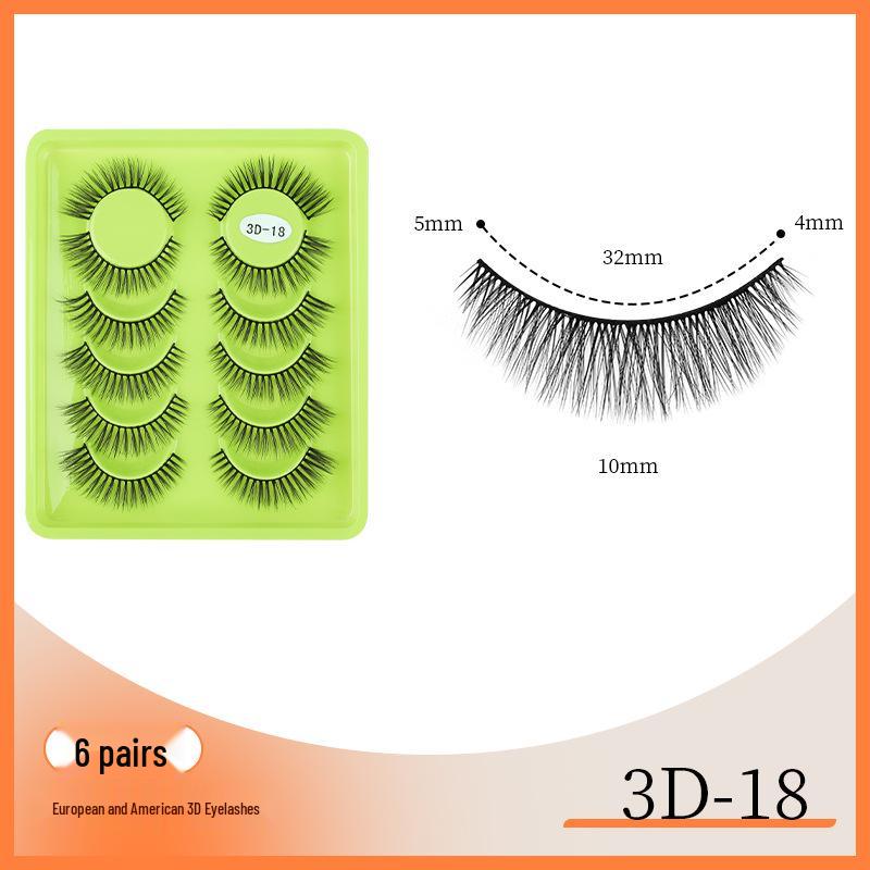 Children's Natural False Eyelashes for Stage Makeup and Latin Dance