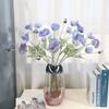 Feel moisturizing flocking poppy simulated flower hotel window setting props atmosphere fake flower