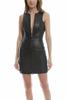 Designer Genuine 100% Black Dress Party Leather Soft Stylish Wear Lambskin Women