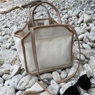 Borsa Multifunzionale per Mamma e Bambino Tela Leggera Borsa a Shopper Borsa per Bento Borsa a Spalla Borsa a Tracolla da Donna
