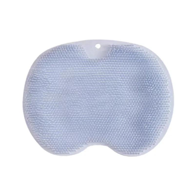 Foot Scrubbing Pad Bathroom Bath Brush Multifunctional Scrubbing Foot Massage Pad Non-slip Foot Pad Silicone Bath Brush