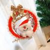 DIY Weihnachts-Kranz-Set Weihnachtsbaum Hängende Dekorationen für die Haustür