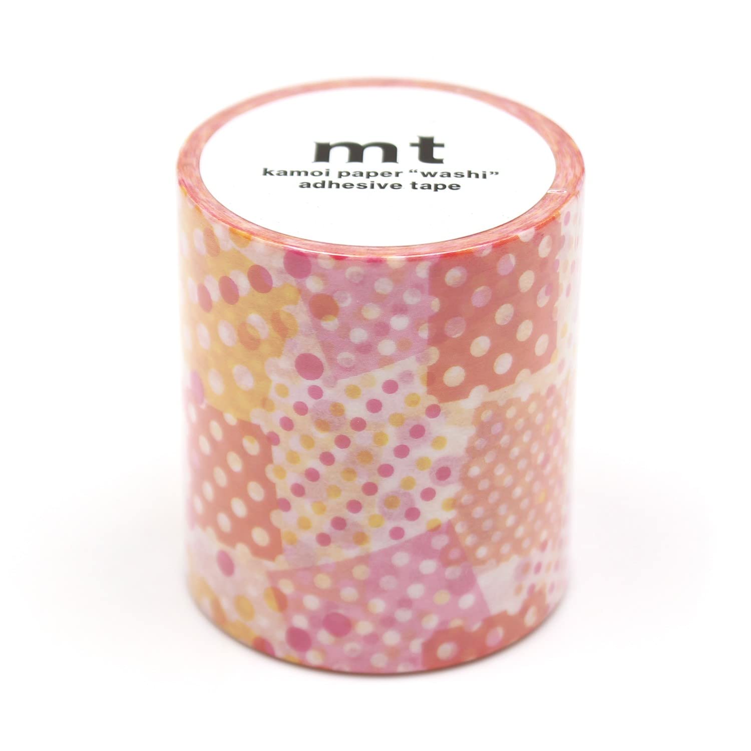 

Kamoi Kakoshi Masking Tape mt Negapoji Dot Pink 50mm x 7m MT5W422 розовый