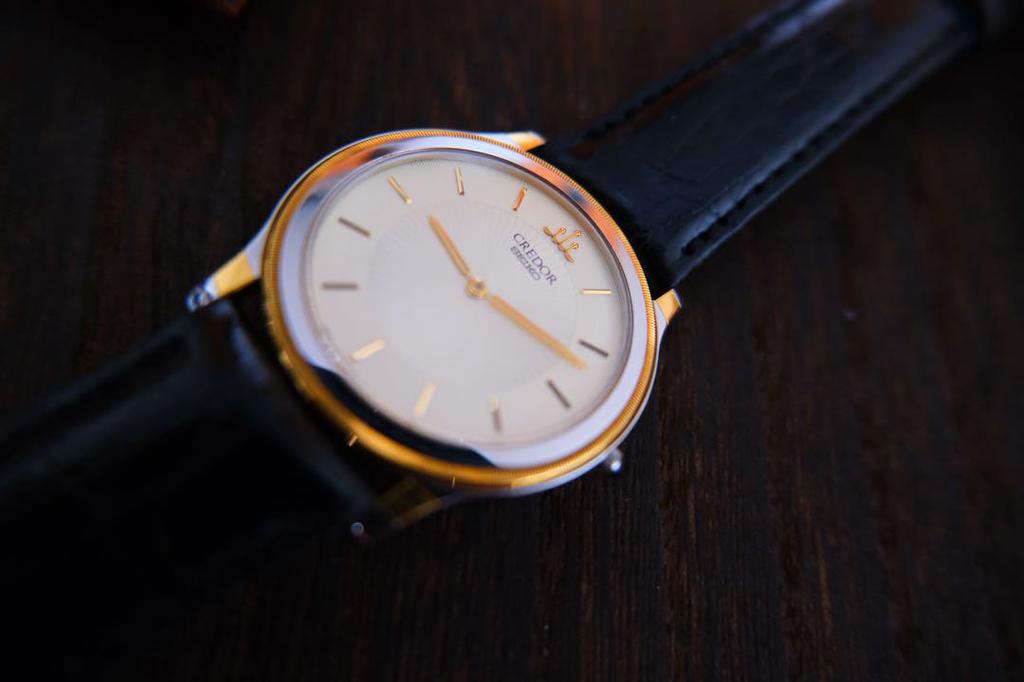 [USED] Seiko Credor 5A74-2000 Quartz SS/18KT