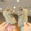 Children's Coconut Shoes Spring and Autumn Boys' Sports Shoes Breathable Mesh Shoes Fly Woven Girls' Casual Shoes Soft Sole Baby Shoes