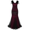 Sequined Dress Retro Dress Plus Size Banquet Party Dress Skirt Female