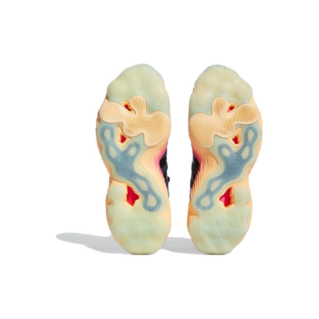 New Adidas Trae Young 3 Arctic Night Acid Orange IE9303