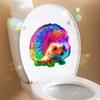 Cartoon Cute Hedgehog Living Room Entrance Hall Home Wall Decoration Stickers