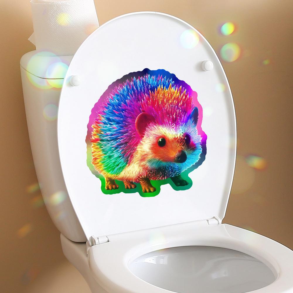 Cartoon Cute Hedgehog Living Room Entrance Hall Home Wall Decoration Stickers