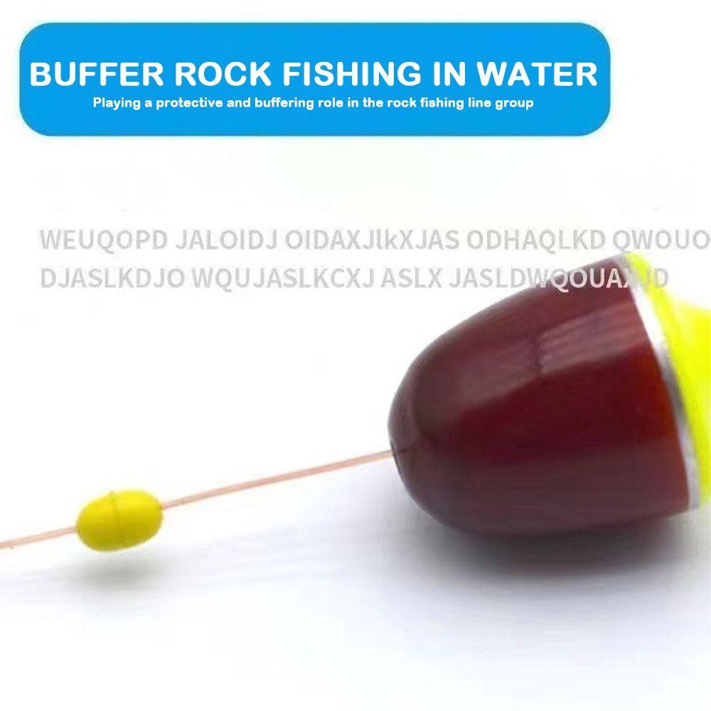 Floating Anti-Collision Beans Soft/Hard Space Stopper Bead 2024 Fishing Beads Rock Fishing