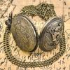 Classic Western Riding Cowboy Horse Quartz Pocket Watch Retro Men's Women's Necklace Pendant Gift