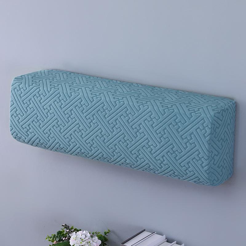 1Pc Wall Mounted Air Conditioning Cover Dustproof Elastic Fabric Fan Dust Cover Wall Air Home Decor Air Conditioner Protector