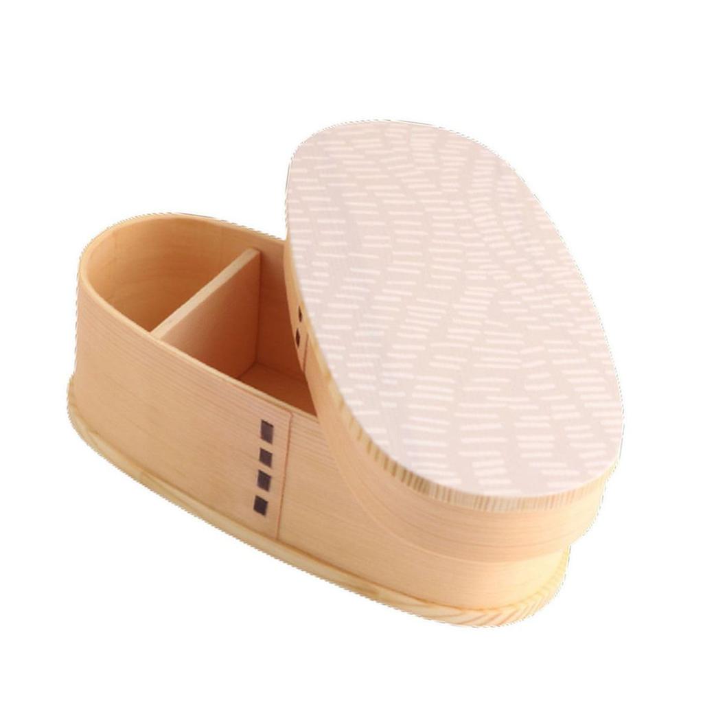 Wooden Lunch x x Urethane Kishu Current Model j-kitchens Humidity-Regulating Box, 18.5cm 8.5cm 6.3cm, 400ml, Coating, Maki-e Design,