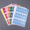 8 Pcs Cable Labels Tags For Cable Management Colorful Waterproof Cord Tags For Wire Labels Self Adhesive Tear Resistant