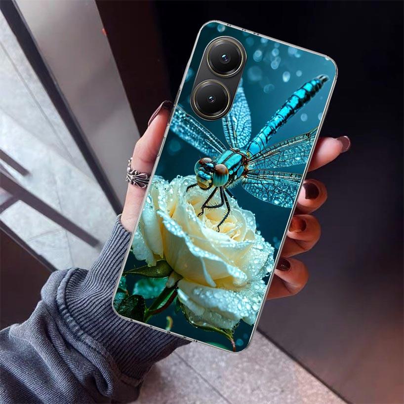 

Beautiful Dragonfly Enthusiasts Phone Case For Xiaomi Poco X7 X6 X5 Pro F7 Ultra Redmi 15C 15 13 13C 12 12C 10 10A 10C 9 9A 9C 9 Redmi 9T