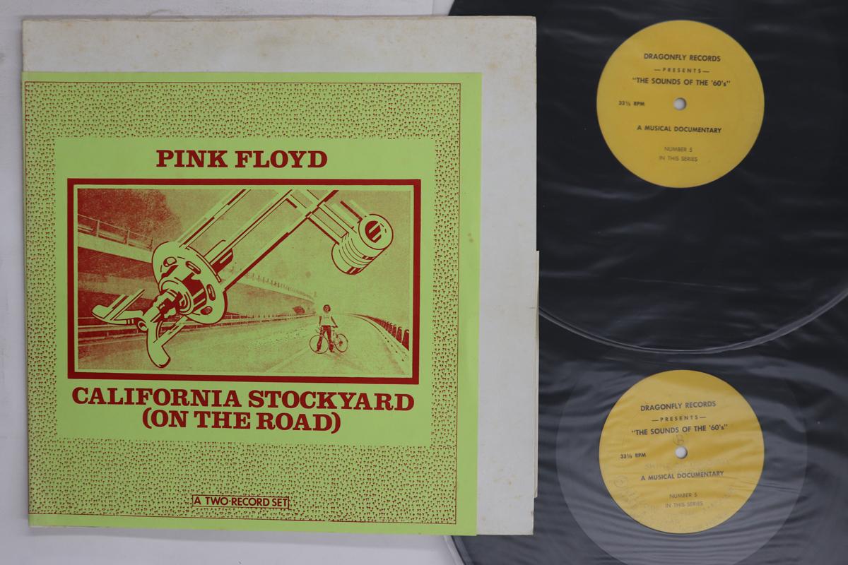 

LP Record PINK FLOYD California Stockyard On The Road PF400 DANSKER FANKLUB US Rock Used