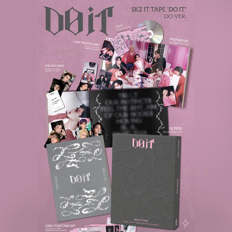 [PŘEDOBJEDNÁVKA] Stray Kids – SKZ IT TAPE ‘DO IT’ [DO Ver./ IT Ver.]