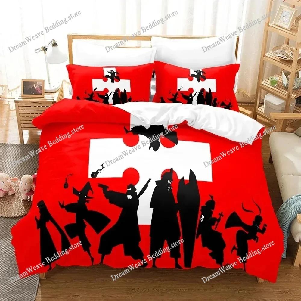 Fashion 3D Print Anime Bed Sheet Fire Force Bedding Set Single Twin Full Queen King Size Bed Set Adult Kid Bedroom Duvet Cover96