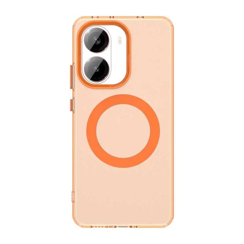 Candy Magnetic for Magsafe Matte Phone Case for POCO X7 Pro X 7 POCOX7pro Wireless Charging Acrylic Hard PC Shockproof Cover for Redmi Turbo 4 Fundas