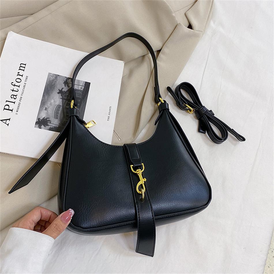 

Women S Leather Shoulder Bag Half-Moon Crossbody Bags High-Quality Luxury Bags Trendy Premium Durable Quality Useful