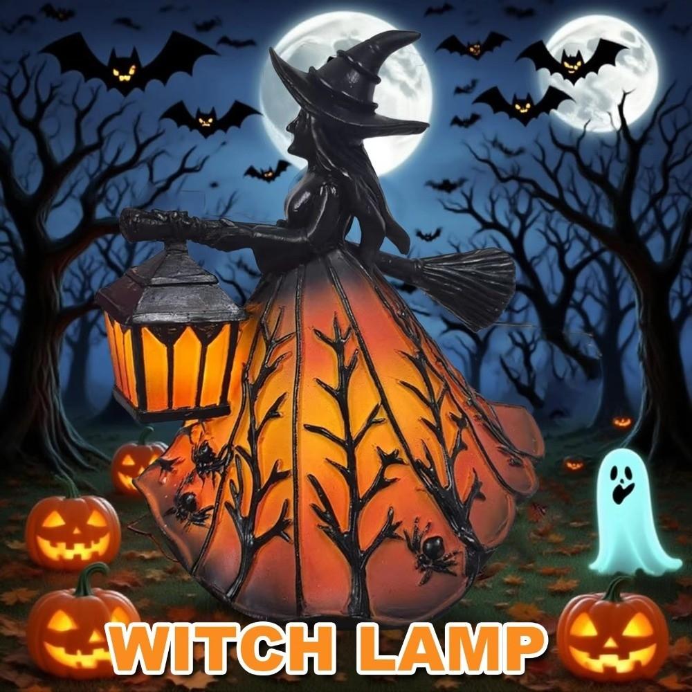 Stehendes Design Halloween-Hexenlampe 16cm Feiertags-Dekorationslampe Halloween-Party