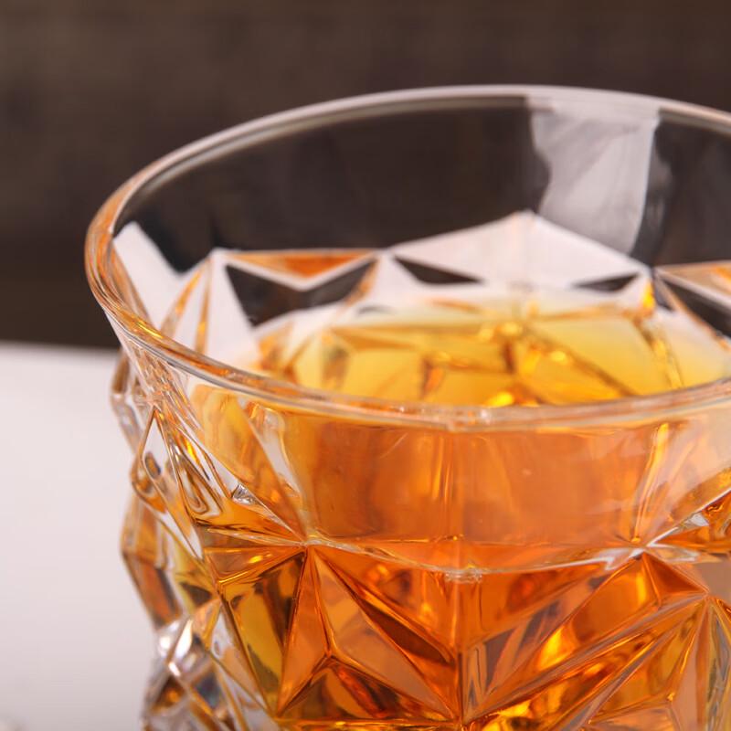 Flavinmci Ice Crack Whiskey Glasses