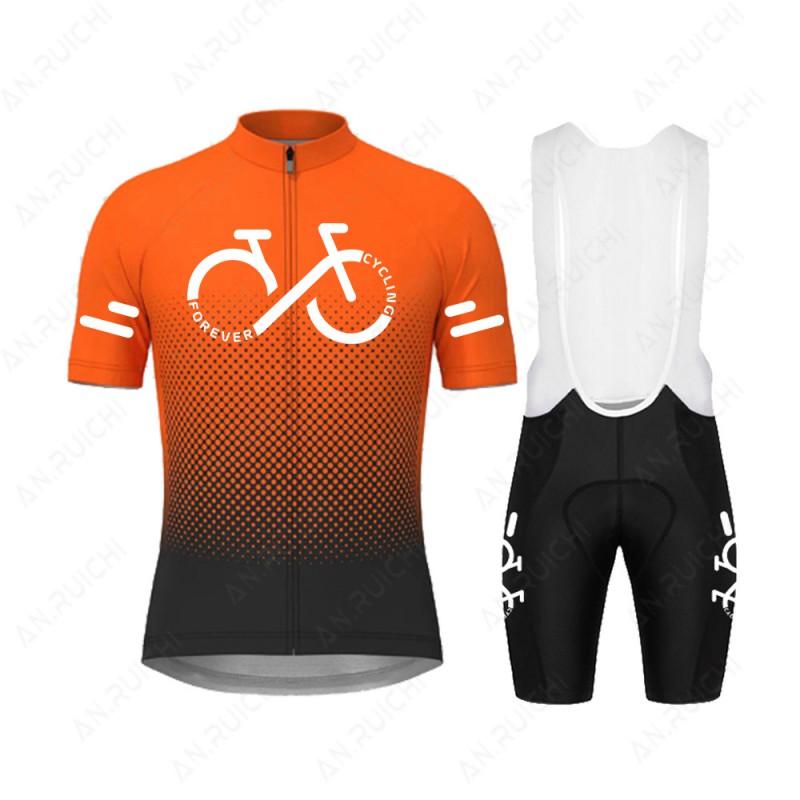 Short Sleeve Gradient Breathable Quick Dry Cycling Set Kids Roller Skating Sportswear