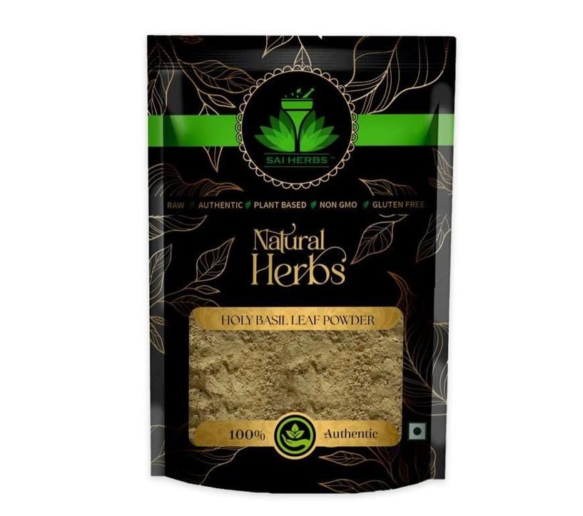 SAI HERBS Holy Basil Leaf Extract Powder - Niaz Bu Burge Tulsi Extract Powder (100 g)