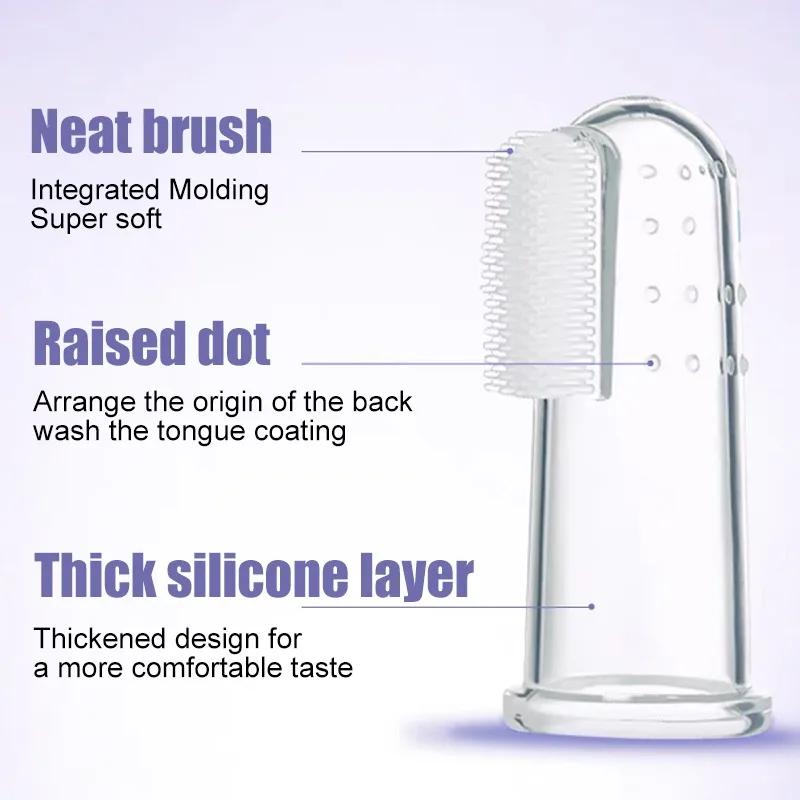 Curățarea dinților pentru câini, periuță de dinți cu degete super moale, instrument pentru dinți clari, pentru curățarea pisicilor, accesorii pentru cățeluși