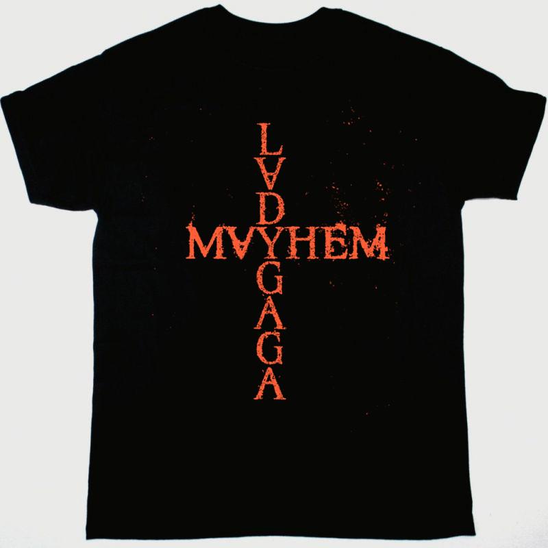 Футболка Lady Gaga MAYHEM Унисекс Хлопковая футболка Все размеры S-4XL M261 Унисекс Футболка M
