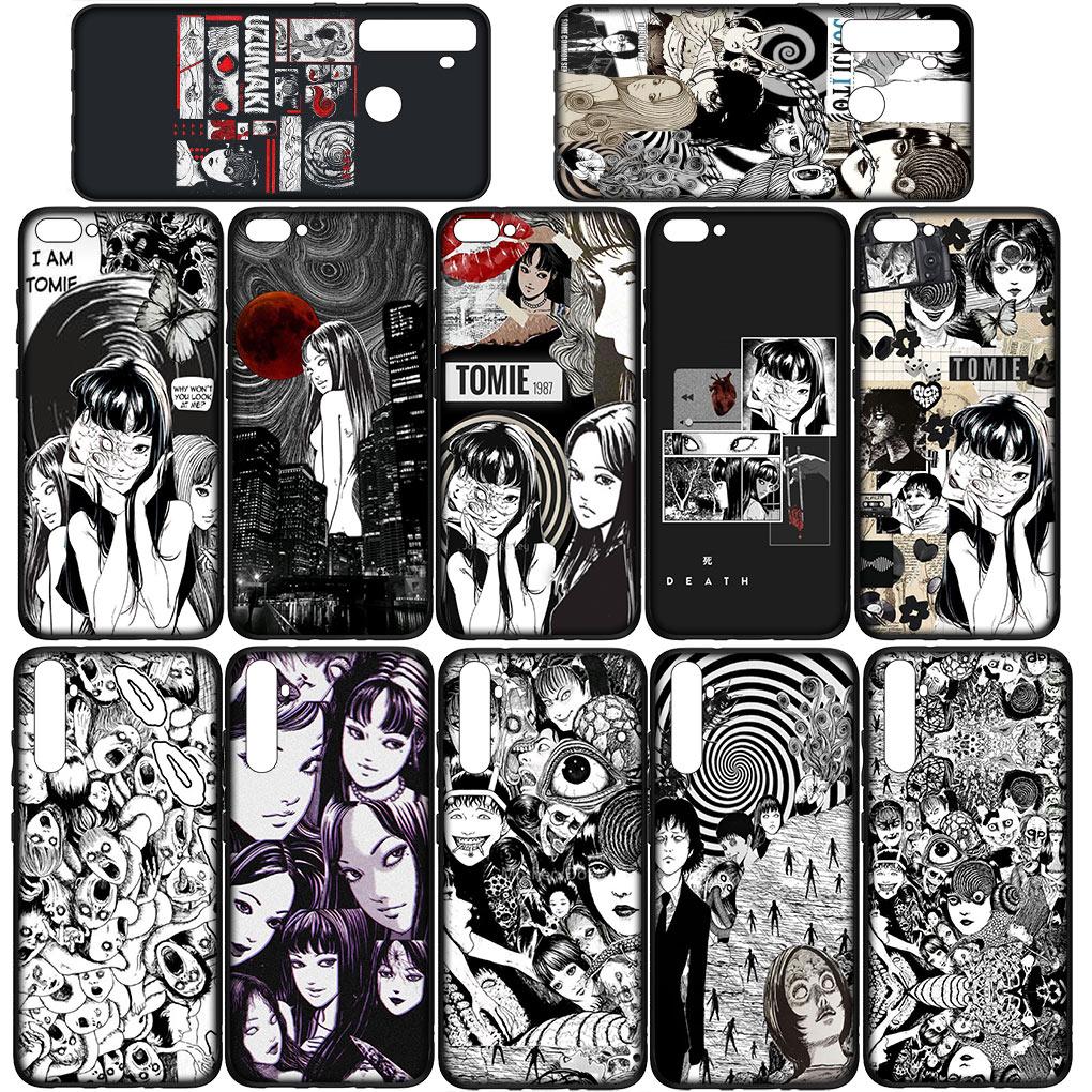 Tomie Junji Ito Collections Cover Phone Case for Xiaomi Redmi Note 9 8 11 Pro 4G 5G 9S 11S 9A 9C NFC 9T 8A Funda Soft Casing