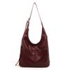 Minimalist Solid Colortote Bag For Women With Zipper Closure For Daily Use