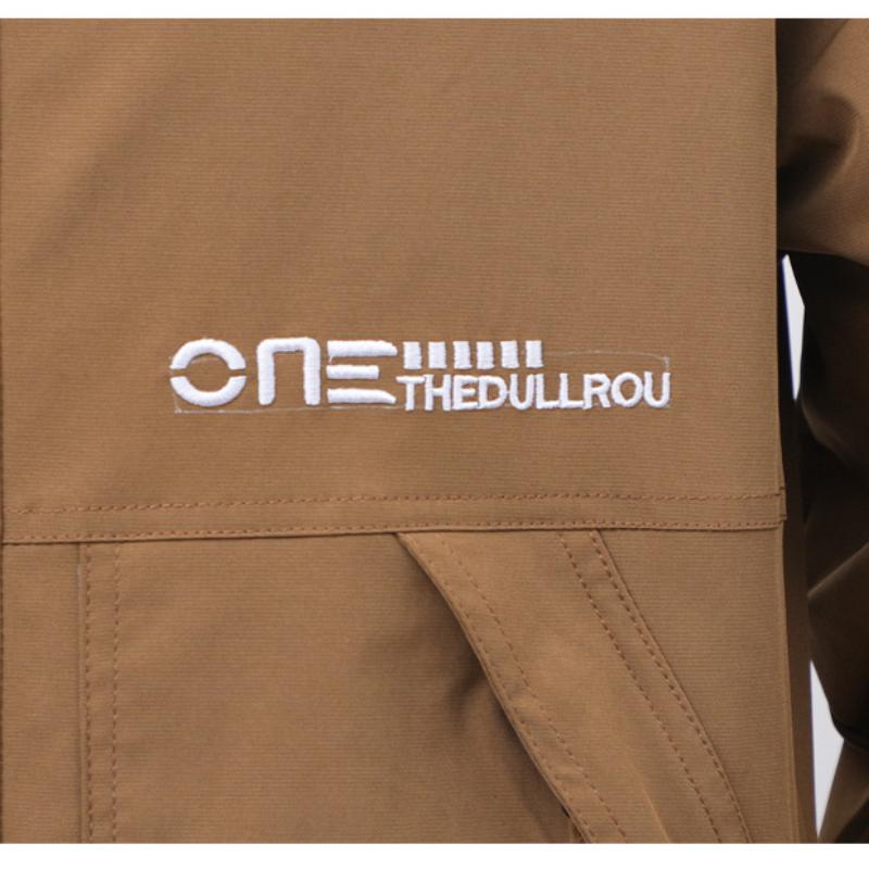 Herrenjacke Frühling Herbst Neuer Stil Cool Trendy Marke High-End Stehkragen Herbstkleidung Arbeitskleidung Herrenmantel Trendy