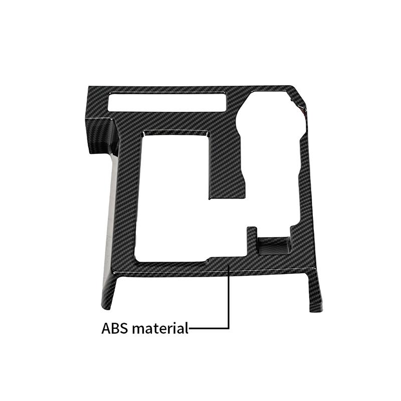 For Toyota 4Runner 2025 Central Control Gear Panel Protective Cover Abs Material Interior Cover Trim Panel Sticker Accessories