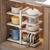 Multi-Layer Under-Sink Pot and Pan Organizer
