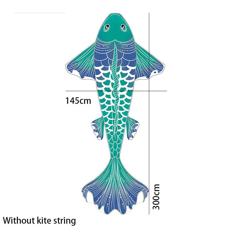 

Детские большие воздушные змеи Кои легко запускать при слабом ветре для взрослых StyleD