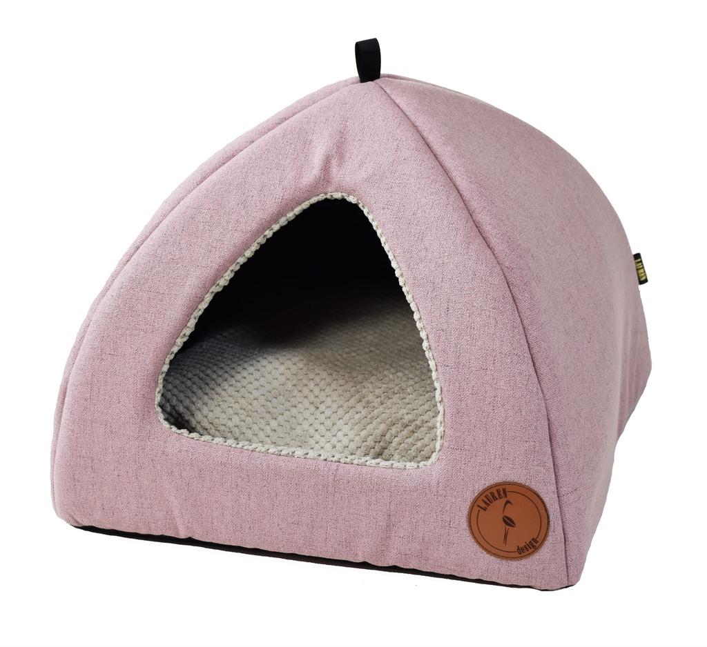 Bella Pink Doghouse 40cm x 40cm
