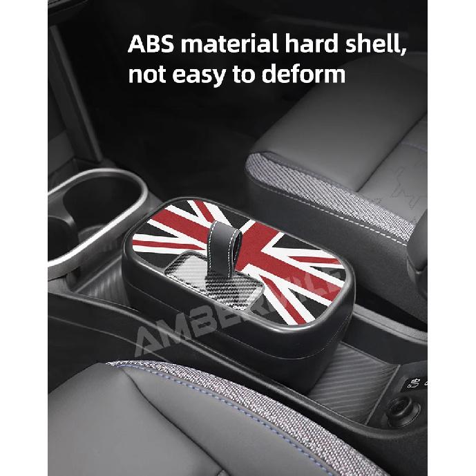 Central Control Storage Box For BMW Mini Cooper F65 F66 2024 2025 Central Armrest Storage Box Car Accessories