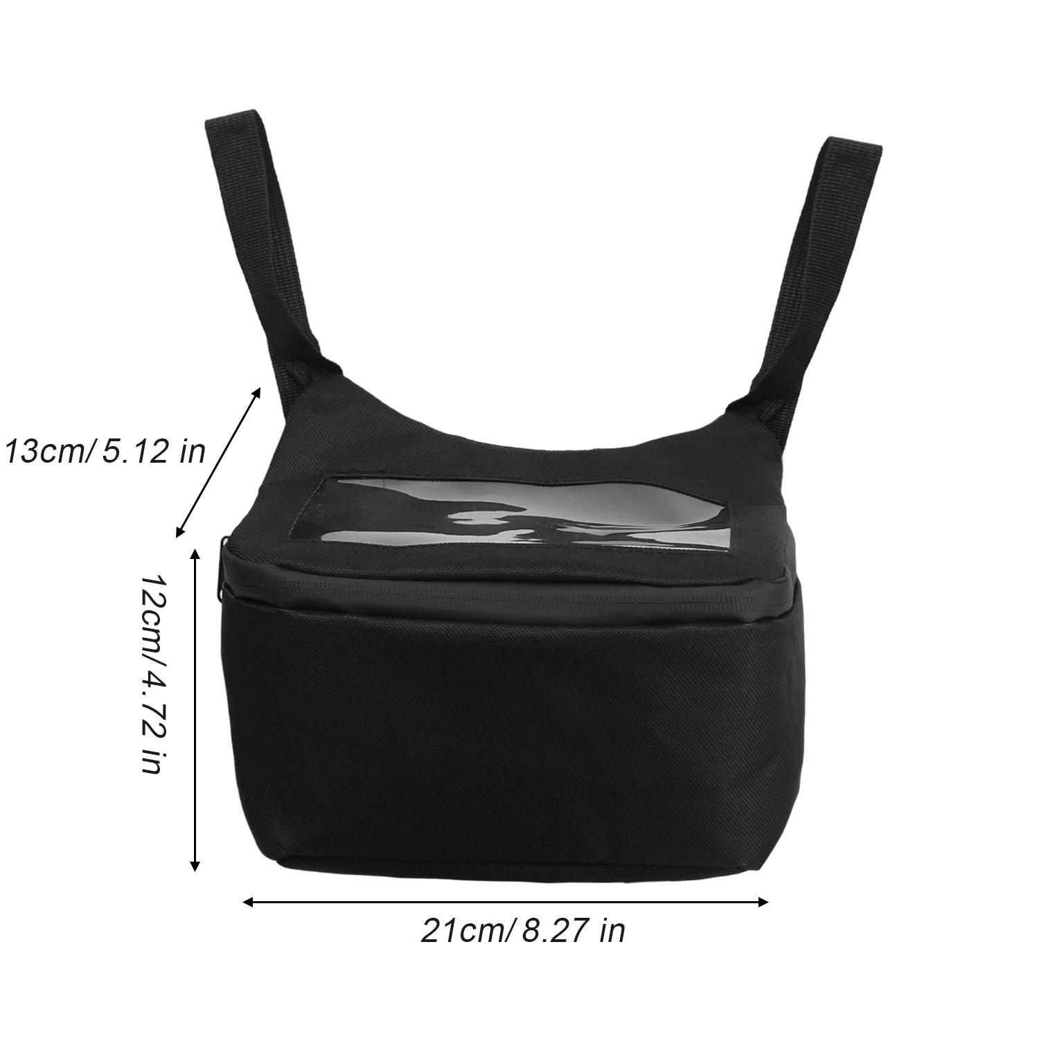 

Motorcycle Waterproof Handlebar Bag Front Touch Screen Portable for Vespa Hiking Cycling Travel Satchel Fanny Pack Waist Bag