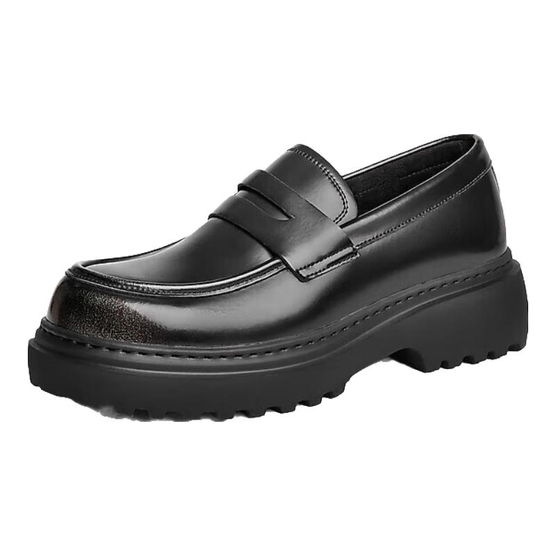 Belle Men s Formal Thick-Soled Slip-On Shoes 44