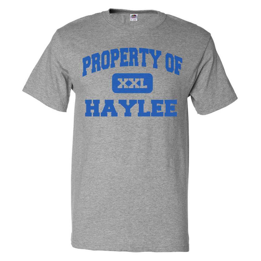 Camiseta Property of Haylee Camiseta DivertidaSe abre en una nueva ventana o pestaña M
