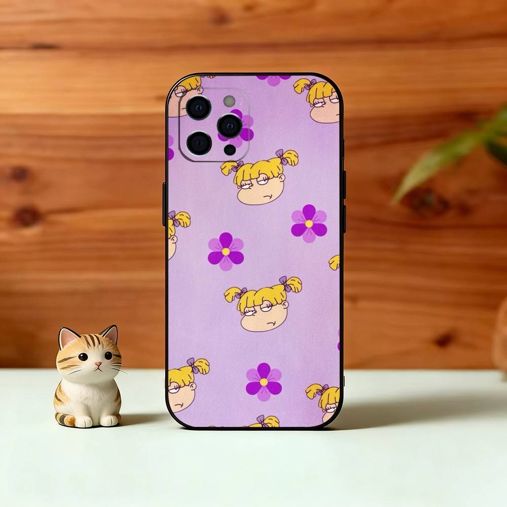 Rugrat  A-Angelica Phone Case Silicone Soft For IPhone 17 16 15 14 13 12 11 X XR Plus Pro Max Plus