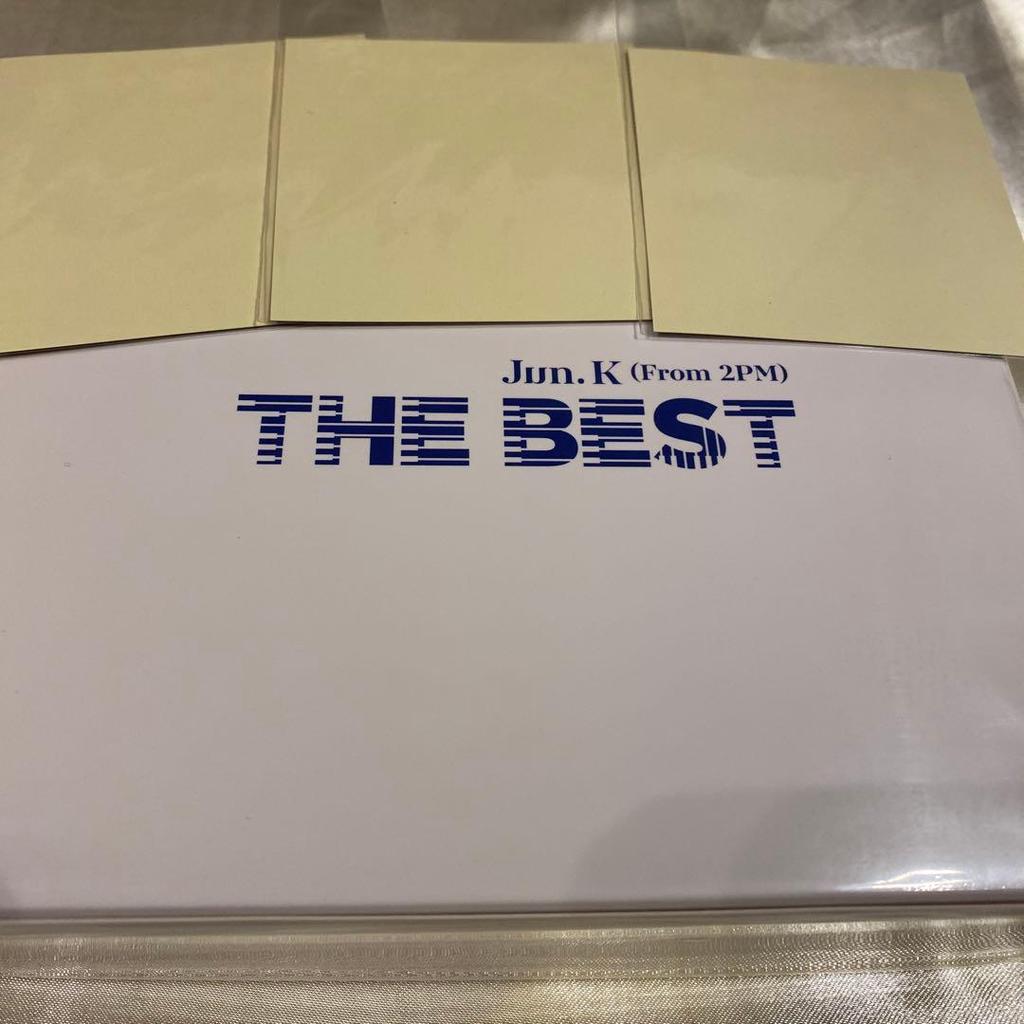 [USED] 2PMJun. K//BEST ALBUM “THE BEST” 3 Types BOX