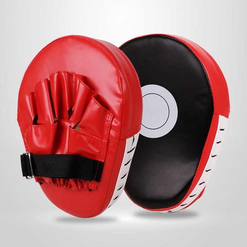 1 Stück Boxen Gebogenes Handziel Boxpolster Handschuhe Fitness Training Kickboxen Übung PU-Leder Sandsack Muay Thai Taekwondo