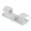 20pcs Wire Tidy Holder Cord Drop Clip Organizer Adhesive Cable Management Clamp 3 Colors