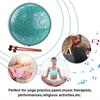 Steel Tongue Drum 13 Inch 15 Notes D Key Percussion Instrument Portable Balmy Drum with Drum Mallets for Meditation