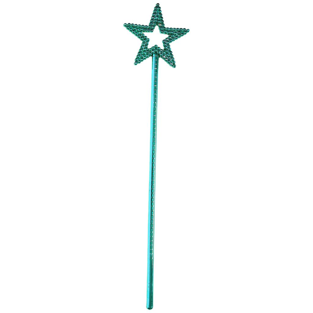 Star Shape Fairy Wand for Kids: Plastic Costume Accessory for Halloween Themed Party Cosplay Festival