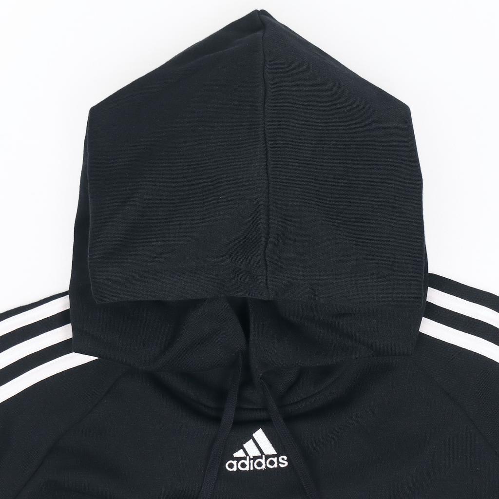 Adidas 3-Stripes Classic Hoodie Women Tops Black GL1460
